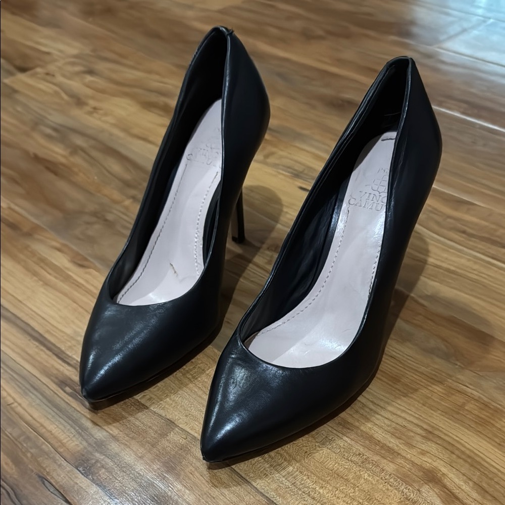 Vince Camuto Black Stiletto Heels